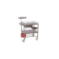 Stainless Steel Hospital Furniture Instrument Trolley